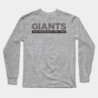 Giants #1 Long Sleeve T-Shirt